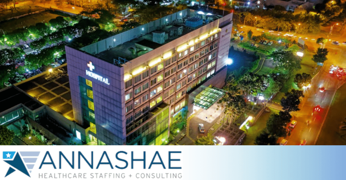 locum tenens urban hospital at night